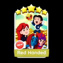 ✫Monopoly Go Stickers✫ Red Handed(5 Star) 0